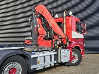 FM 420 8x2 / HIAB HOOKLIFT + 30 t/m CRANE - KRAN